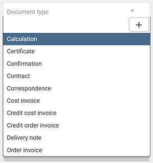 The plus-sign in a fixed value list