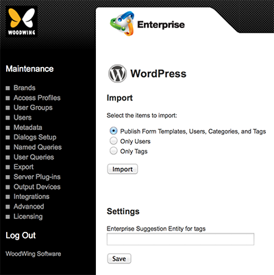 The WordPress Maintenance page